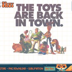 disney pixar toy story the toys are back in town group shot t-shirt copy png