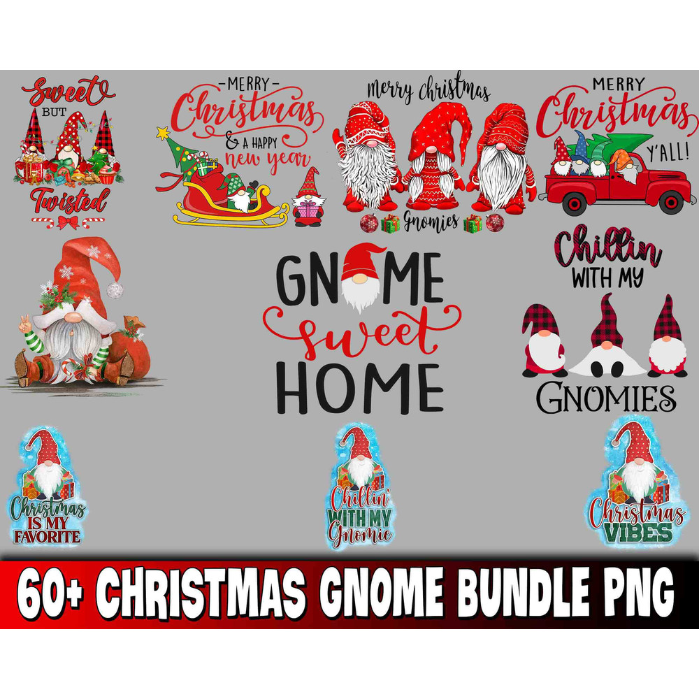60+ Christmas Gnome Bundle PNG.jpg
