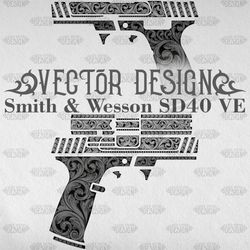 VECTOR DESIGN Smith & Wesson SD40 VE Scrollwork