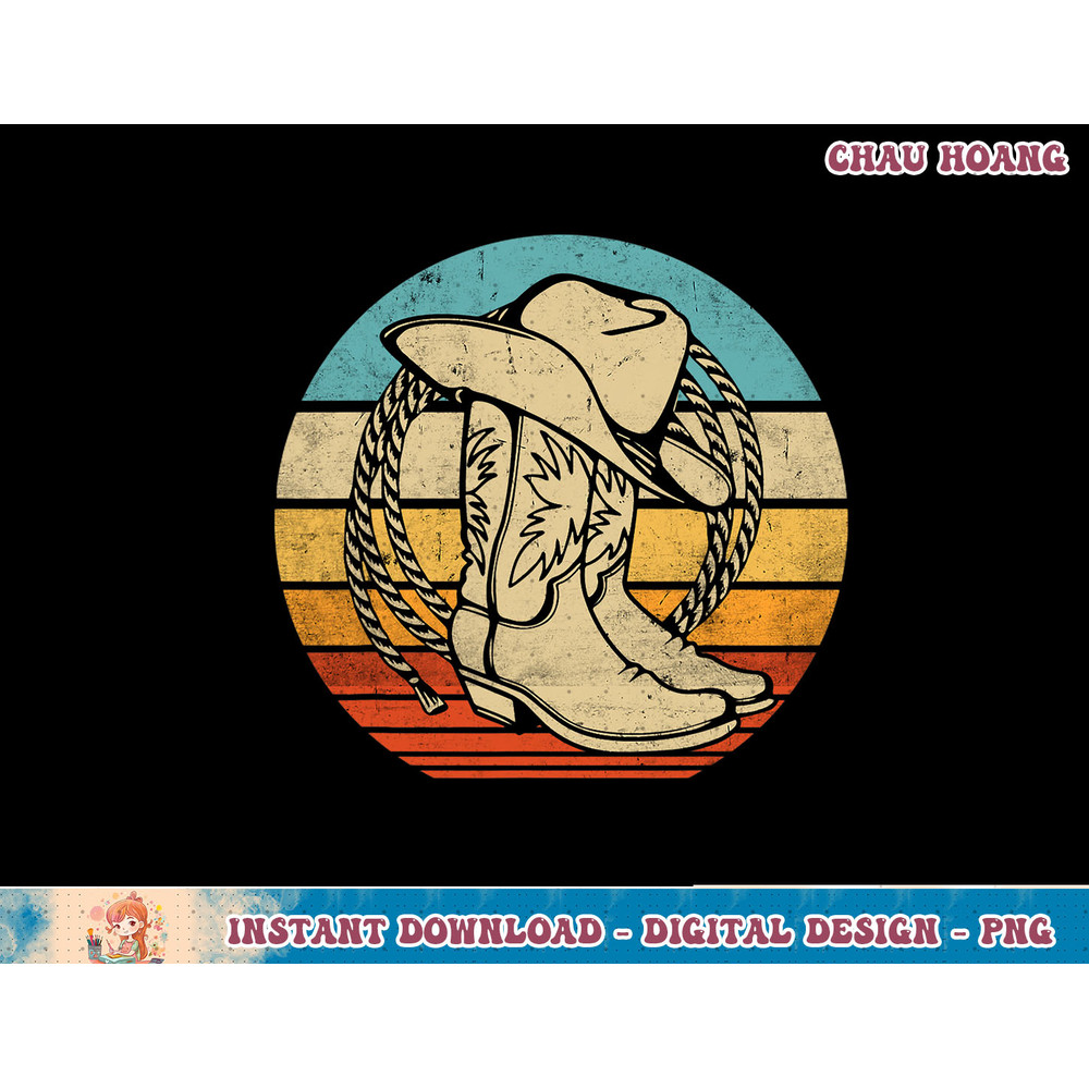 Western Riding Western Rider horse Retro Vintage T-Shirt copy.jpg