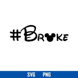mickey broke svg, mickey mouse svg, disney svg, png digital file