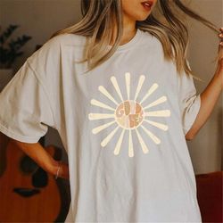 good vibes shirt, comfort colors t-shirt, trendy oversized vintage shirts, good vibes only shirt, good vibes, positive v