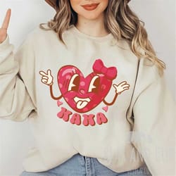 mama valentine's day sweatshirt, valentine's day gift for mother, mom crewneck, mama heart shirt, cute valentine's day g