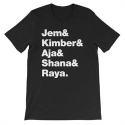 Jem and the Holograms Shirt - TV Show Shirt - Cartoon Television Shirt - Multiple Colors, Soft Premium Cotton T-Shirt -