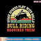 Womens Some Sport Play With Balls Bull Riding Requires Them V-Neck T-Shirt copy.jpg