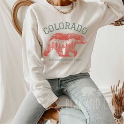 colorado crewneck sweatshirt, vintage colorado sweatshirt, colorado sweater, college sweatshirt, oversized sweater, hiki