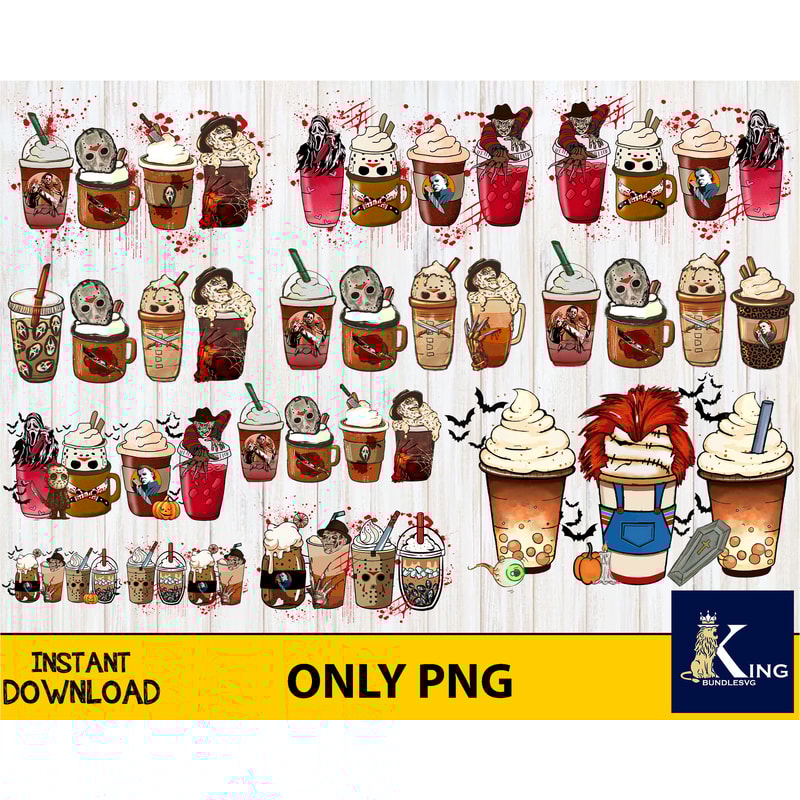 25+ file Halloween horror Coffee Png.jpg