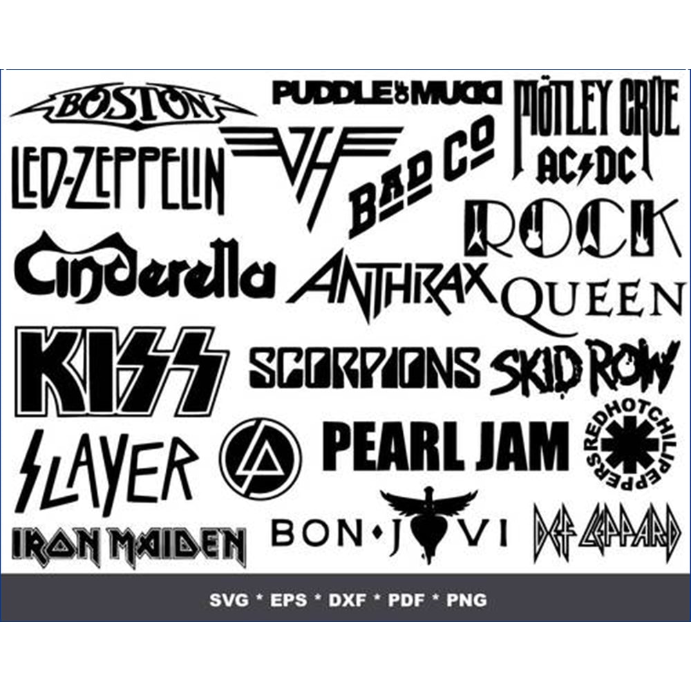 400+Rock Band Logo Bundle Svg, Rock Music Svg, Rock and Roll .jpg