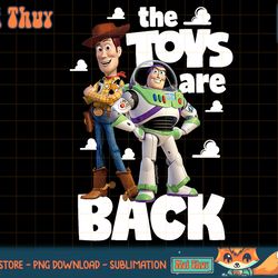 kids toy story - the toys are back t-shirt copy png