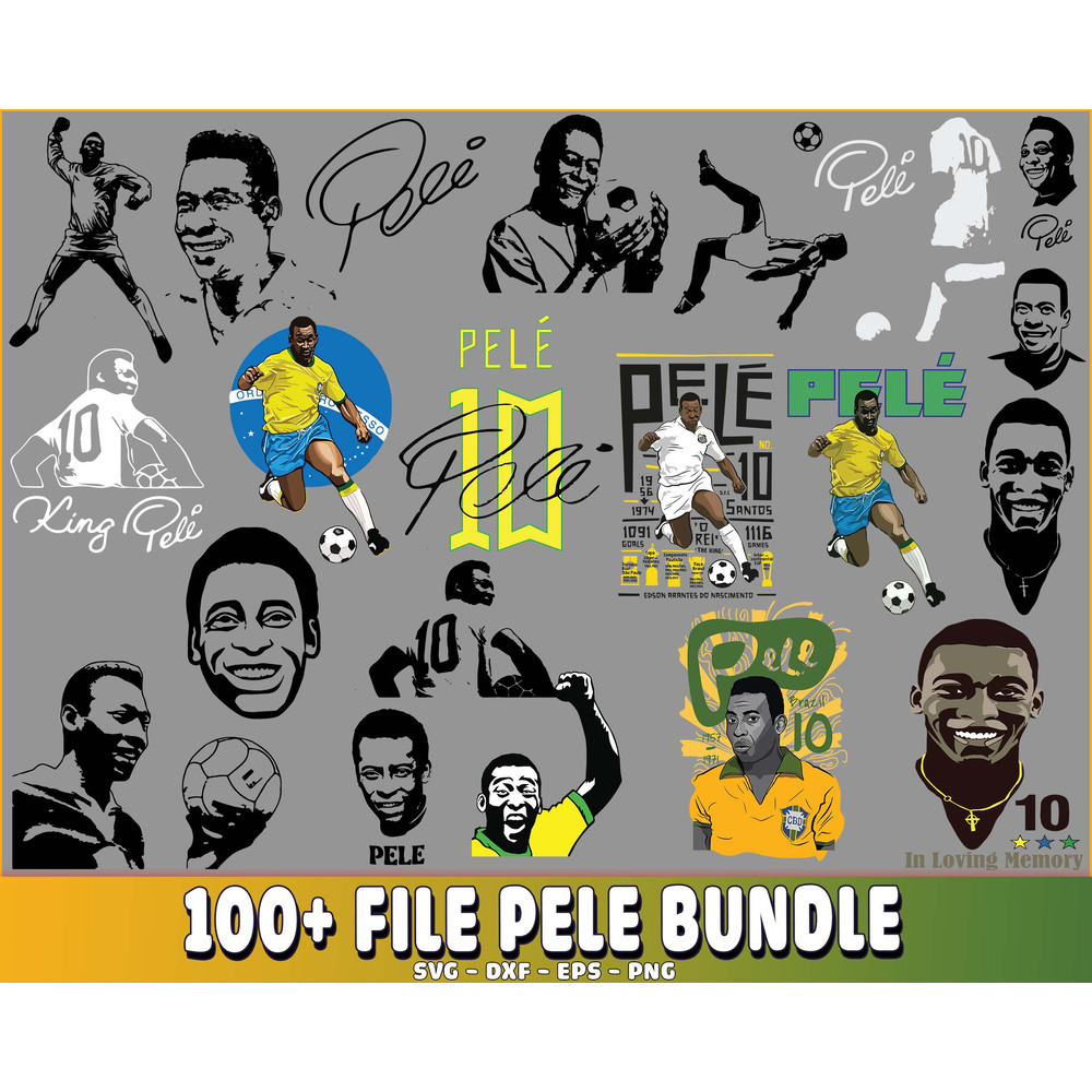 100+ file Pele Brazil svg .jpg