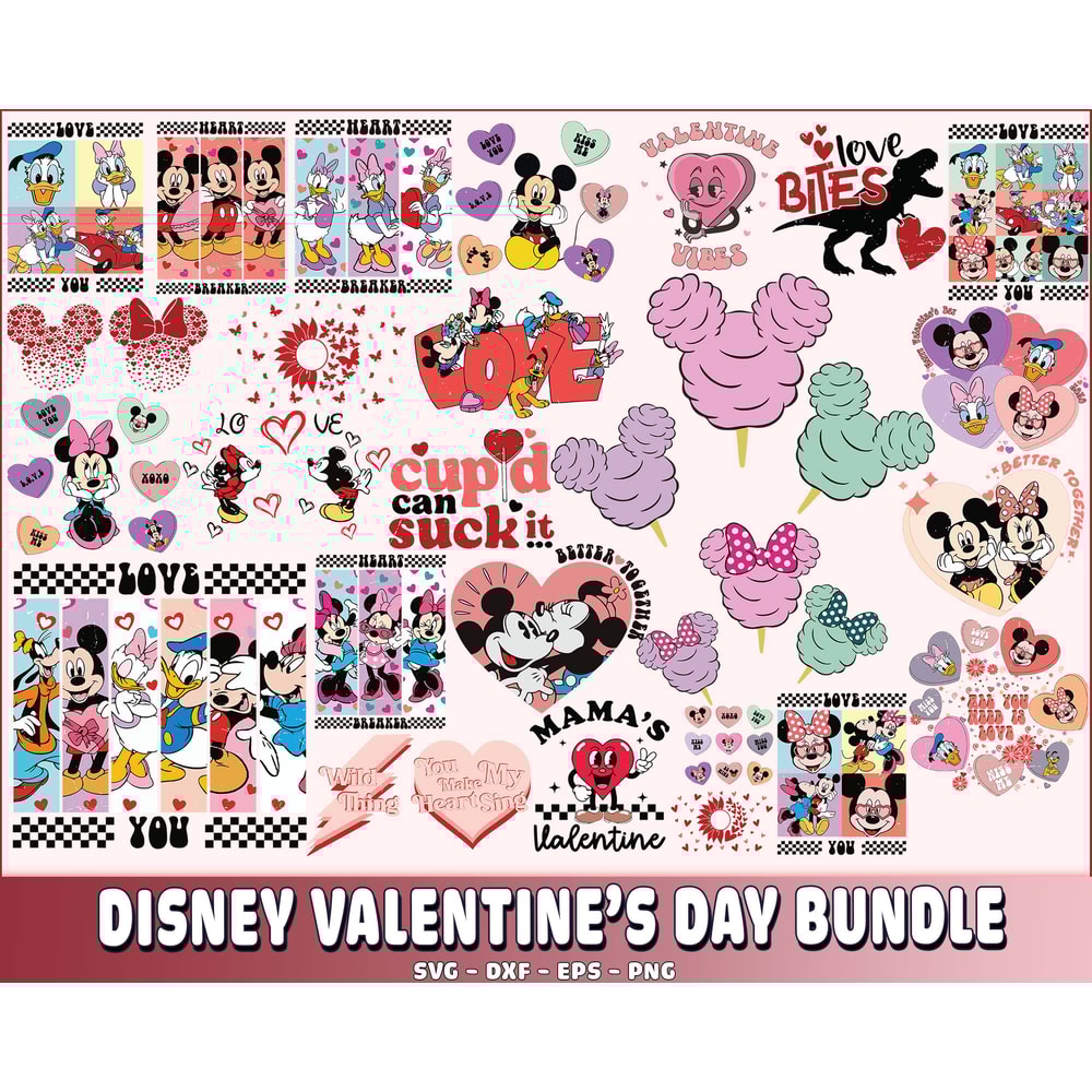 Valentine’s Day SVG bundle ,Mickey Valentine bundle SVG.jpg