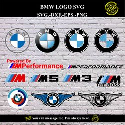 BMW Logo SVG Vector Digital product - instant download