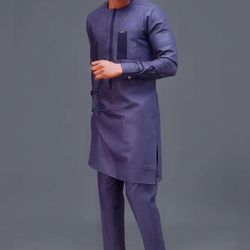 african men clothing, 2pics men sets, cotton fabric, different sizes and colors, men wesrs, all occassion, wedding suit
