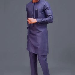 African men clothing, 2pics men sets, cotton fabric, different sizes and colors, men wesrs, all occassion, wedding suit