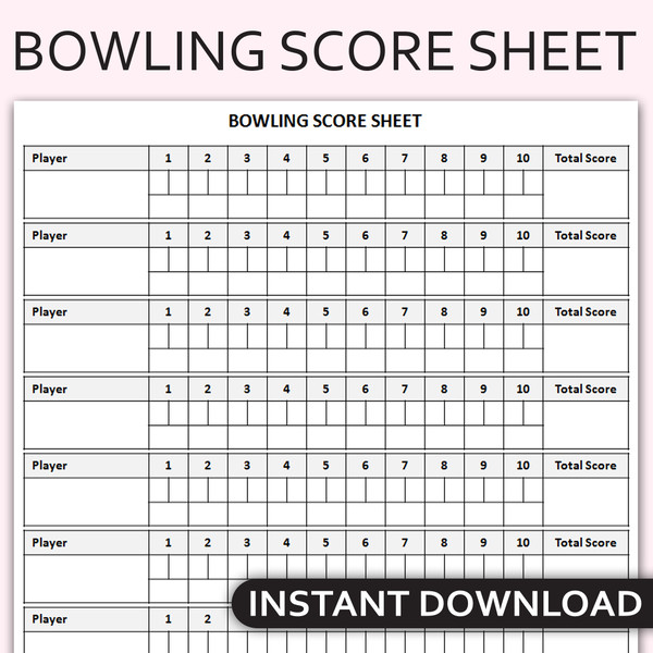 Team Bowling Blue Score Sheet Printable At Printable 49% OFF Team Bowling Blue Score Sheet Printable At Printable 49% OFF