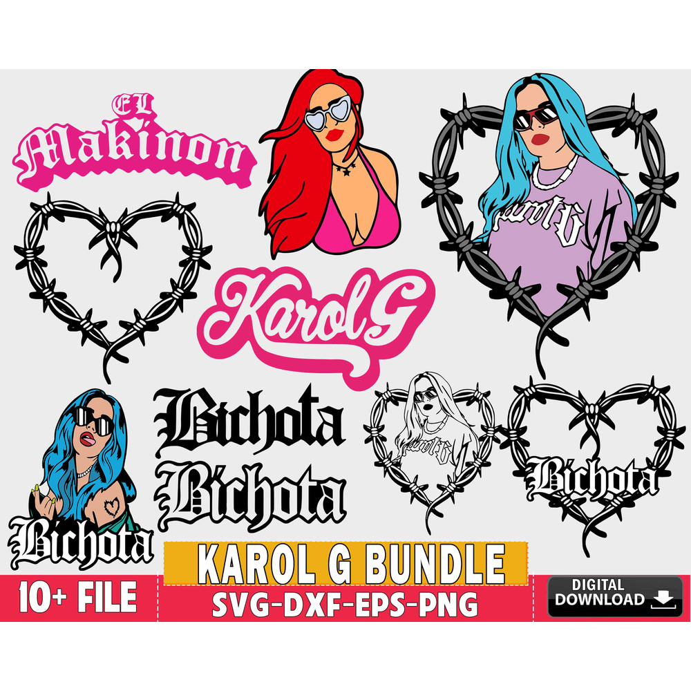 10+ file Karol G svg, Mañana Sera Bonito bundle svg.jpg