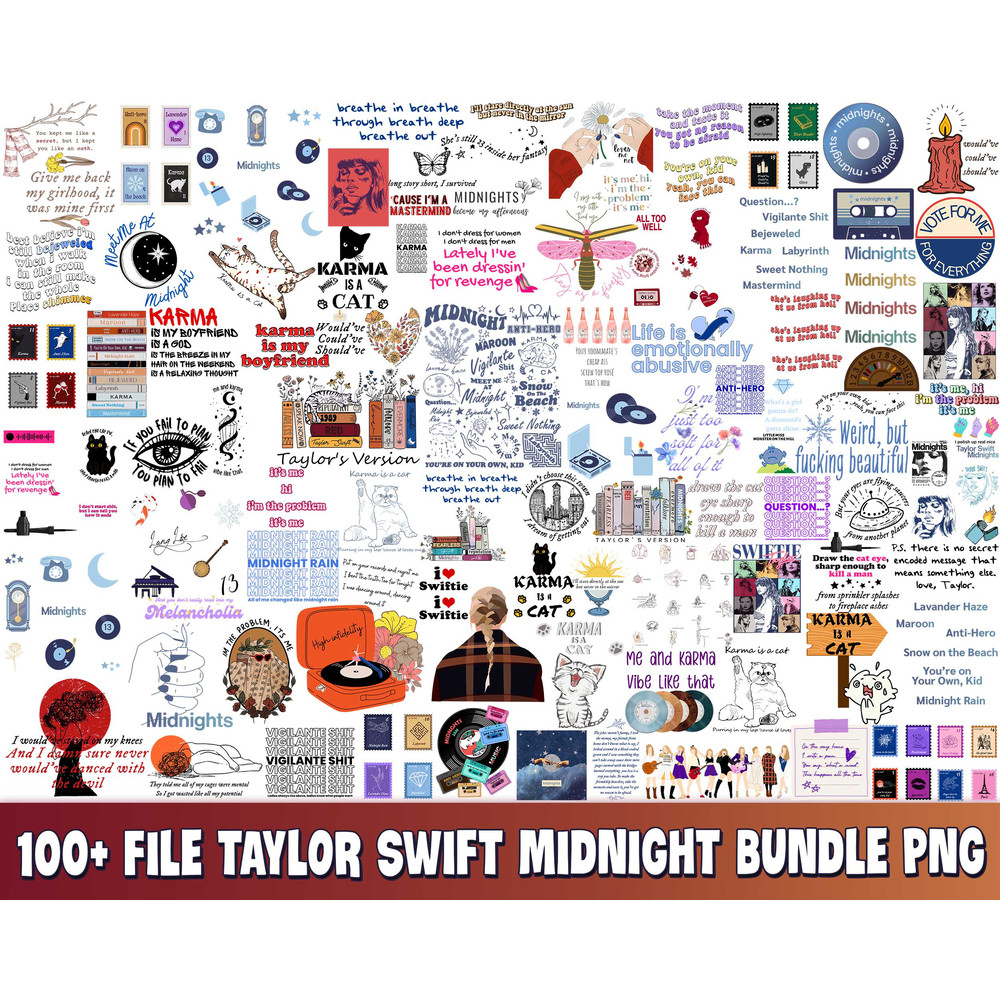 100+ file Taylor Swift Midnight bundle png.jpg