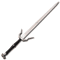 Silver Rune Sword Of Geralt Of Rivia 3 The Witcher 3 Replica Swords, Monster Sword Of The Wolf, Sword of the Feline, HandForged Sword 4.png