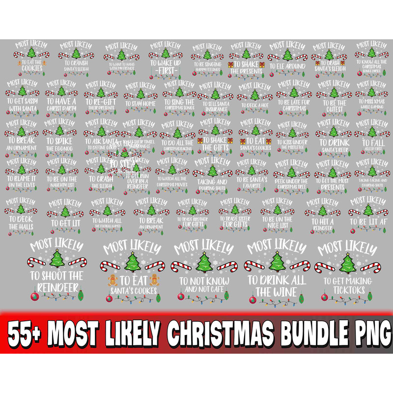 55+ file Most Likely Christmas bundle PNG.jpg