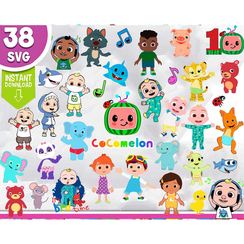 850+ cocomelon christmas bundle svg 4.jpg