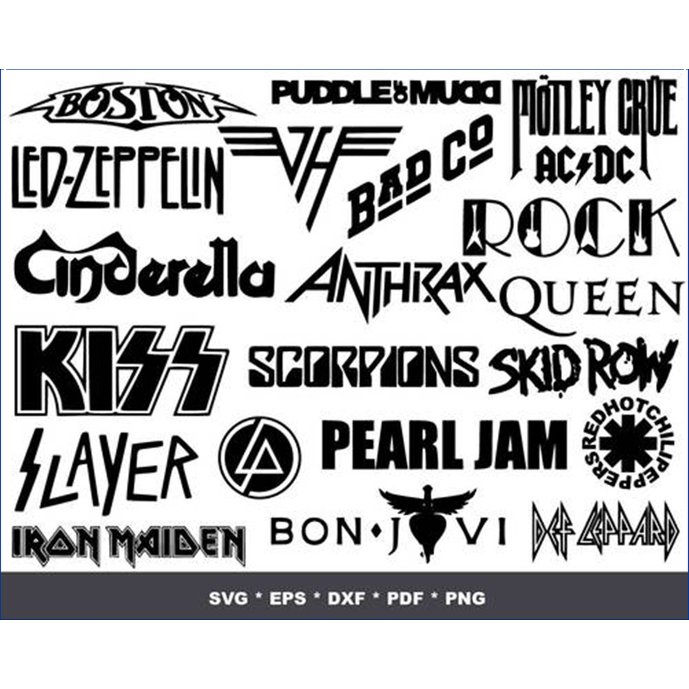400+Rock Band Logo Bundle Svg, Rock Music Svg, Rock and Roll .jpg