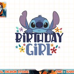 disney lilo & stitch birthday girl png