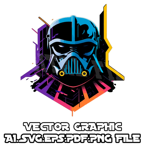 Star Wars Imperial Stormtrooper Vector Graphic SVG.AI.EPS.PD | Inspire ...
