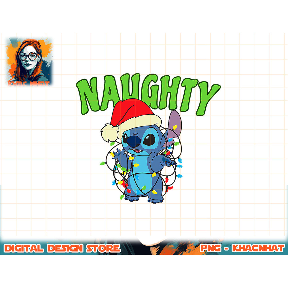 Disney Lilo & Stitch Christmas Naughty Stitch T-Shirt copy.jpg