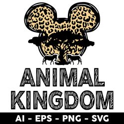 mickey and minnie animal kingdom theme svg, mickey svg, minnie svg, disney svg, animal svg - digital file