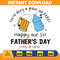 Personalized Happy Our 1st Father's Day Svg, You'er Doing A Great Job Daddy Svg, First Father's Day Onesie With Beer, Gift From Baby Svg.jpg