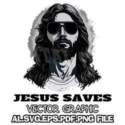 Jesus Saves Vector Graphic SVG.AI.EPS.PDF.PNG DOWNLOAD DIGITAL