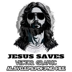 jesus saves vector graphic svg.ai.eps.pdf.png download digital