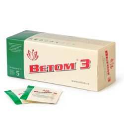 Powerful Probiotic Microorganisms Stomach Intestines Microflora Betom Vetom 3 ( 50 bags x 5 g)