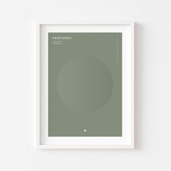 comet streak pantone color digital print, green color, abstract modern art print, printable wall art, wall decor