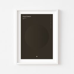 rosin color digital print, black color, abstract modern art print, printable wall art, wall decor