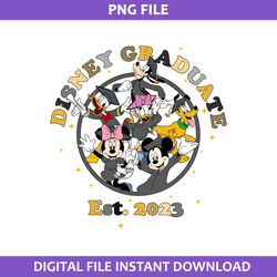 disney graduate 2023 png, disney senior 2023 png digital file