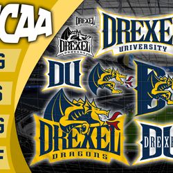 logo drexel dragons 2 bundle ncaa svg, ncaa svg ,instant downdload
