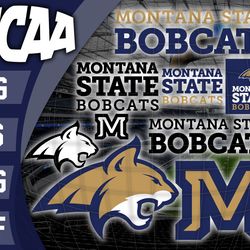 logo montana state bobcats bundle ncaa svg, ncaa svg ,instant downdload
