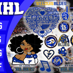 st. louis blues bundle nhl svg , nhl svg , instant download