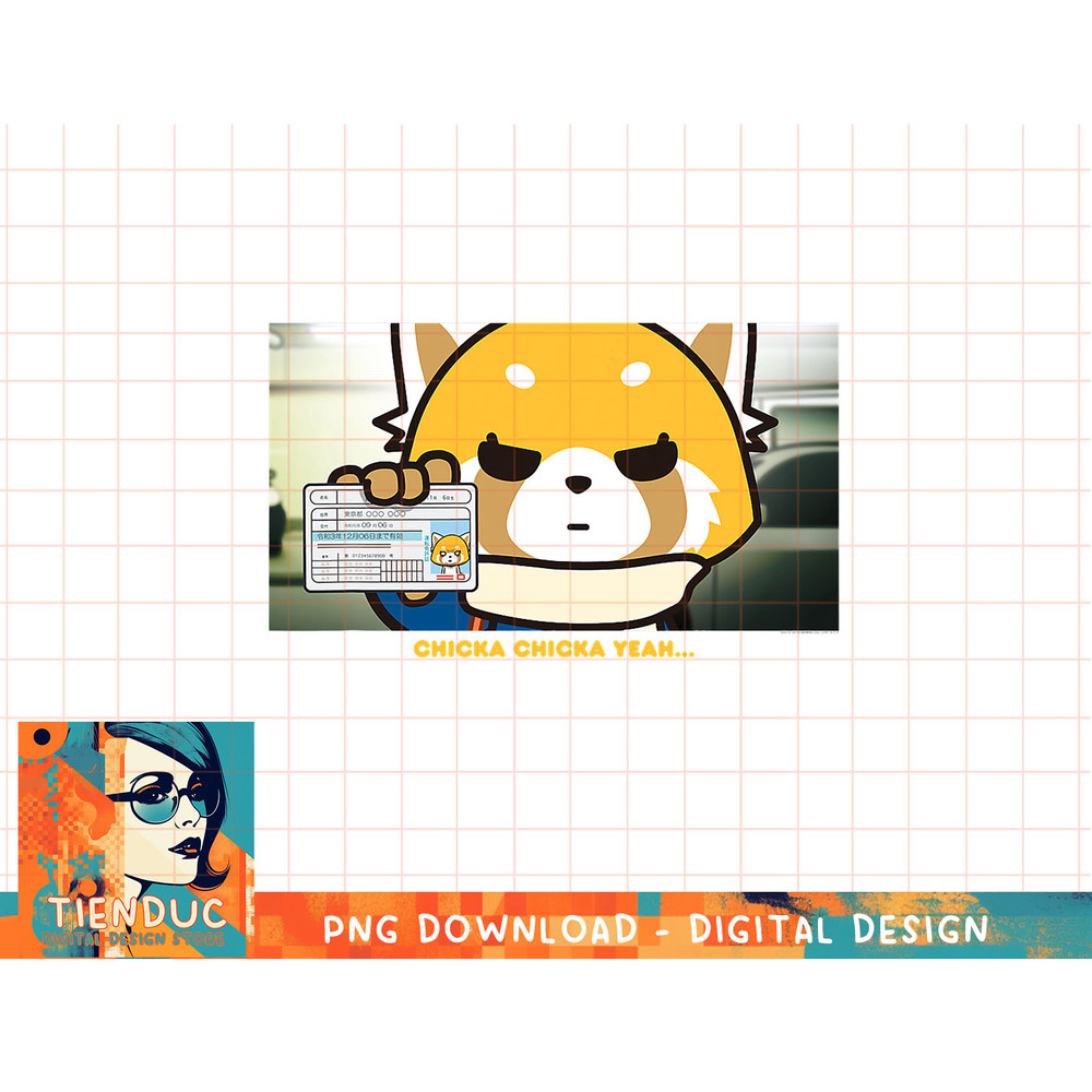 Aggretsuko Drivers License T-Shirt copy.jpg