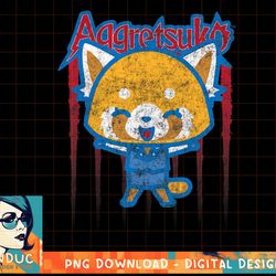 aggretsuko red white and blue usa americana t-shirt.pngaggretsuko red white and blue usa americana t-shirt copy png