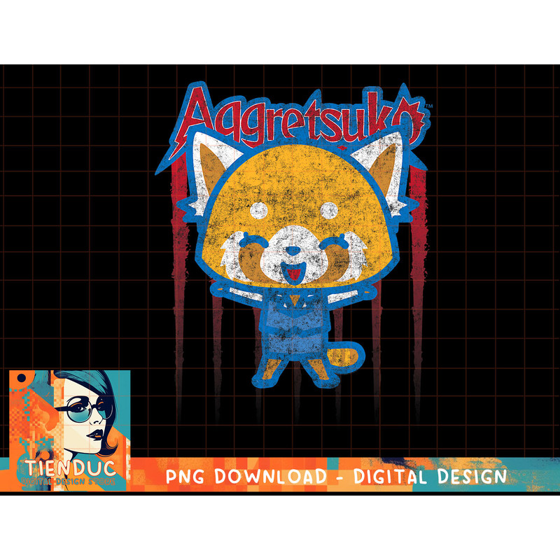 Aggretsuko Red White and Blue USA Americana T-Shirt.pngAggretsuko Red White and Blue USA Americana T-Shirt copy.jpg