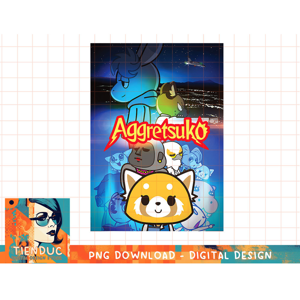 Aggretsuko Season 2 Poster Art T-Shirt.pngAggretsuko Season 2 Poster Art T-Shirt copy.jpg