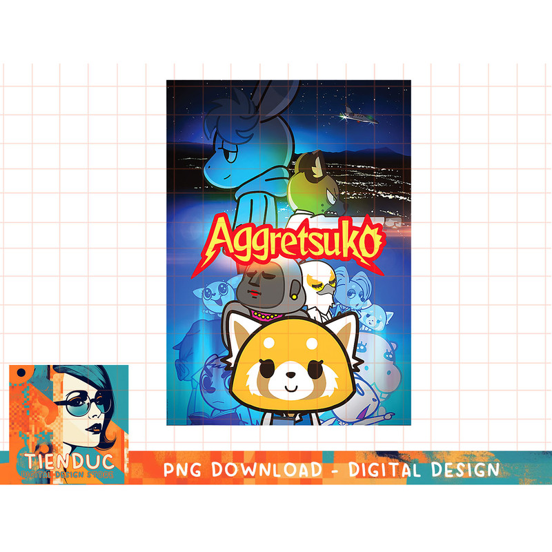 Aggretsuko Season 2 Poster Art T-Shirt.pngAggretsuko Season 2 Poster Art T-Shirt copy.jpg