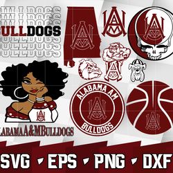 ncaa random vector alabama a&m bulldogs bundle ncaa svg, ncaa svg ,instant downdload