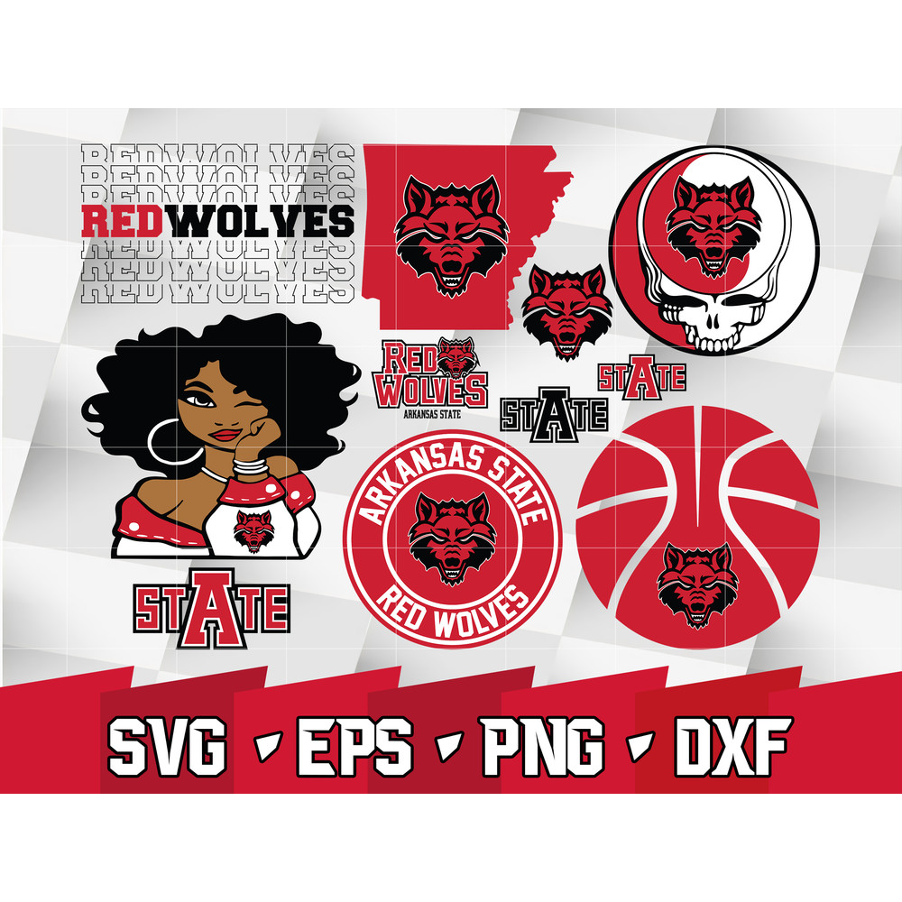 NCAA Random Vector Arkansas State Red Wolves.jpg