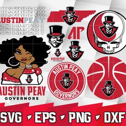 ncaa random vector austin peay governors bundle ncaa svg, ncaa svg ,instant downdload