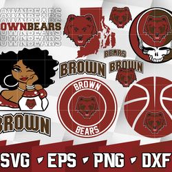 ncaa random vector brown bears bundle ncaa svg, ncaa svg ,instant downdload