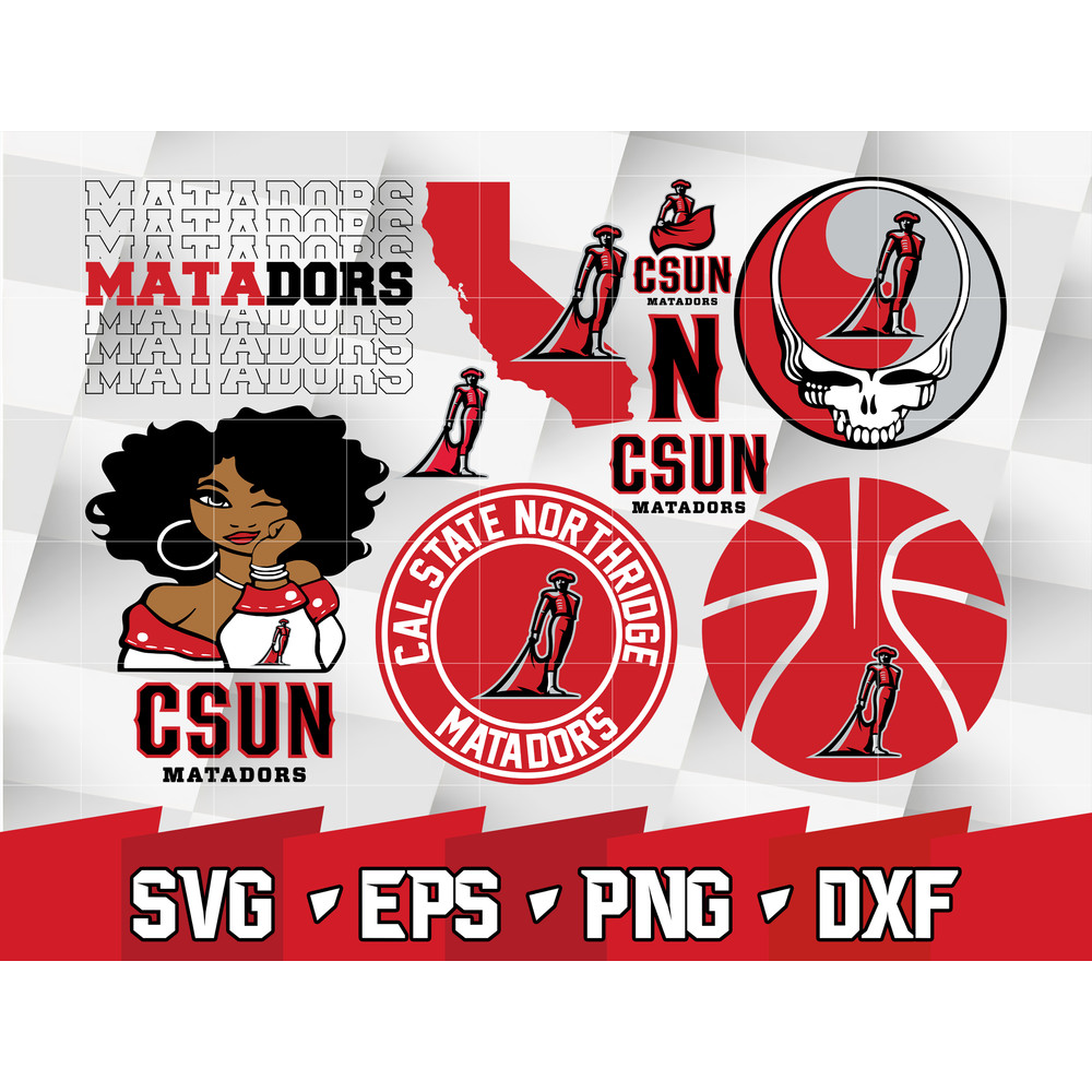 NCAA Random Vector Cal State Northridge Matadors.jpg