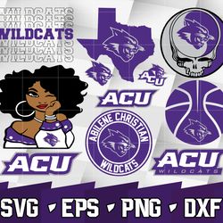 ncaa random vector abilene christian wildcats bundle ncaa svg, ncaa svg ,instant downdload